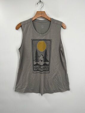 Parks Project Women’s Respect and Protect National Parks Graphic Tank Top XL